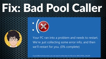 Fix BAD POOL CALLER Error Few Easy Steps 🔥🔥🔥