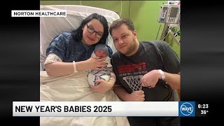 Louisville area hospitals welcome first babies of the year