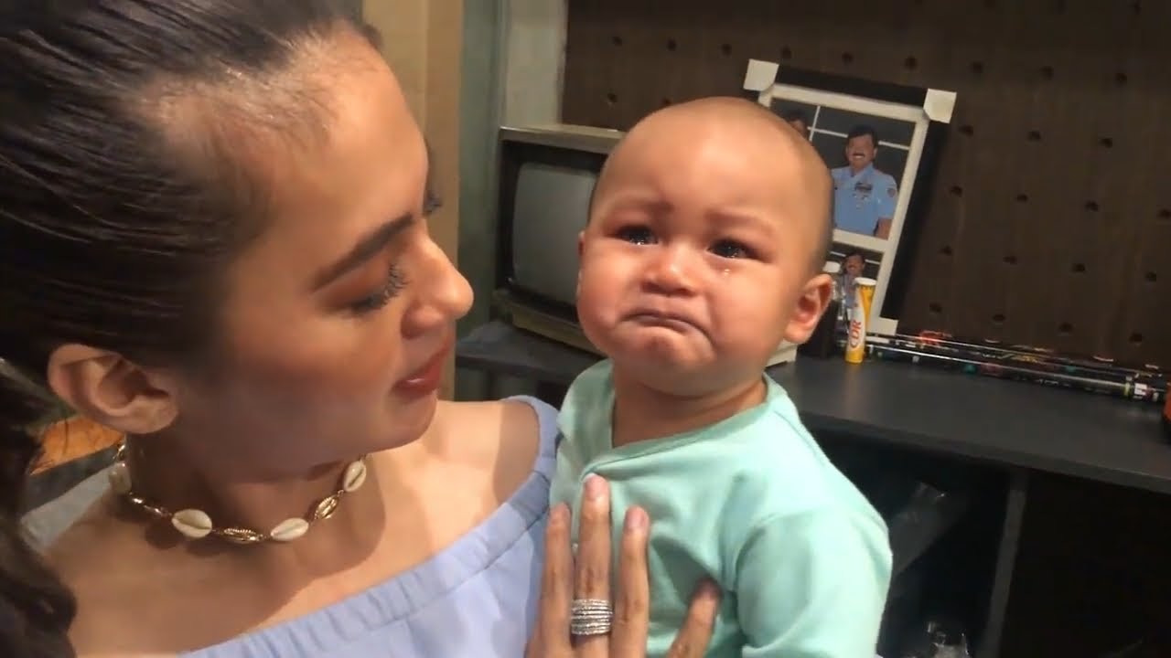 Kiano Nangis, Ekspresinya Bikin Gemes Satu Rumah😄