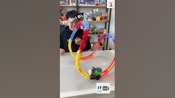 Tàu hỏa chạy đường ray ảo diệu (p2) #Thếgớiđồchơitv #shorts