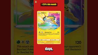 🚀 Raikou climbing fast - 231% in 30 days, now £44.20 #pokemon