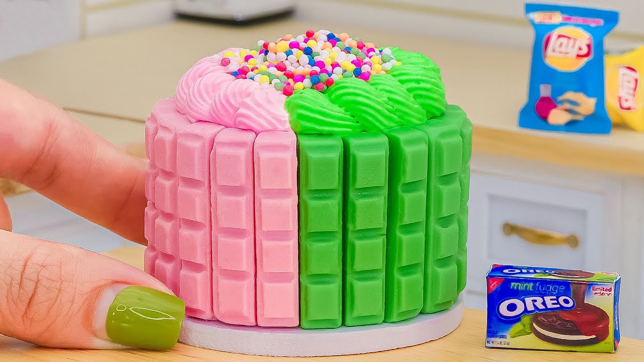 Satisfying Miniature AMAZING Chocolate Fondant Cake Decorating Ideas 🎂