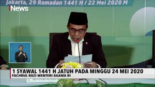Download lagu Pemerintah Tetapkan 1 Syawal 1441 Hijriah Jatuh Pada Minggu, 24 Mei 2020 - iNews Malam 22/05