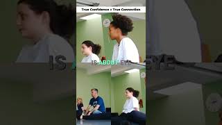 Instantly Boost Your Confidence: The Eye Contact Trick! #shorts