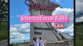 International Falls Mn USA place and beautiful USA