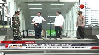 Didampingi Anies Baswedan, Jokowi Tinjau Persiapan 'New Normal' di Stasiun MRT | tvOne