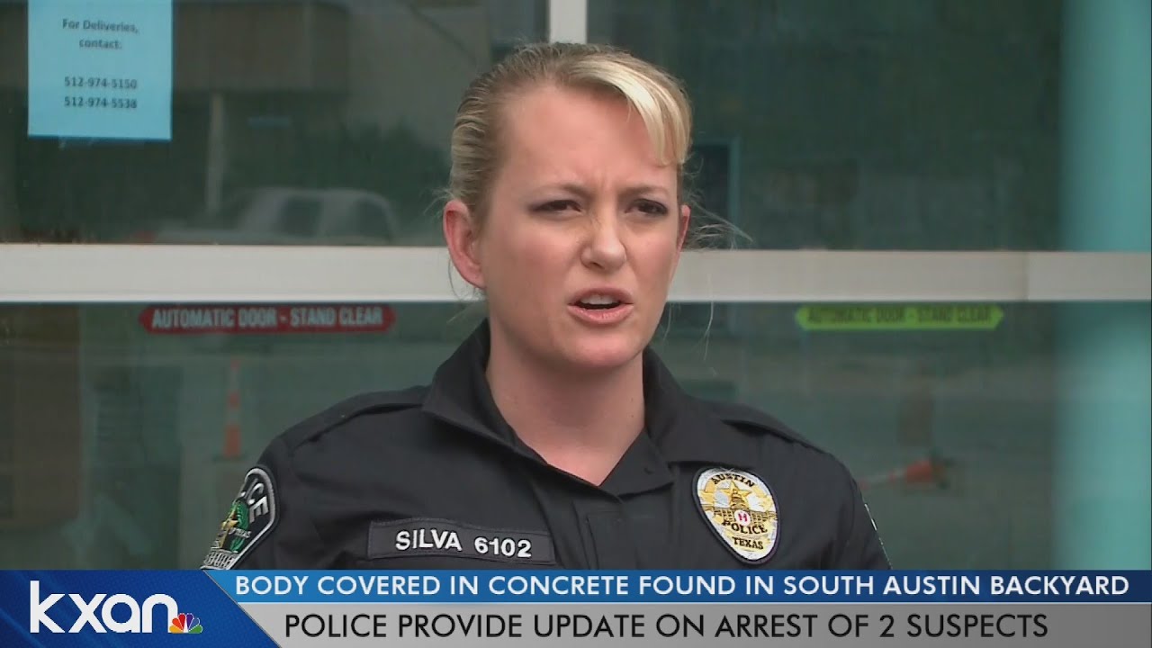2 arrested after body found buried, covered in concrete in south Austin ...