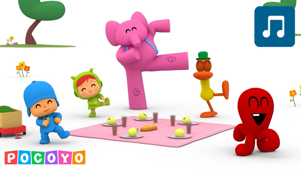 🕺 RIG A JIG JIG + Otras Canciones infantiles [ 10 minutos ] Pocoyo 🇪🇸 ...