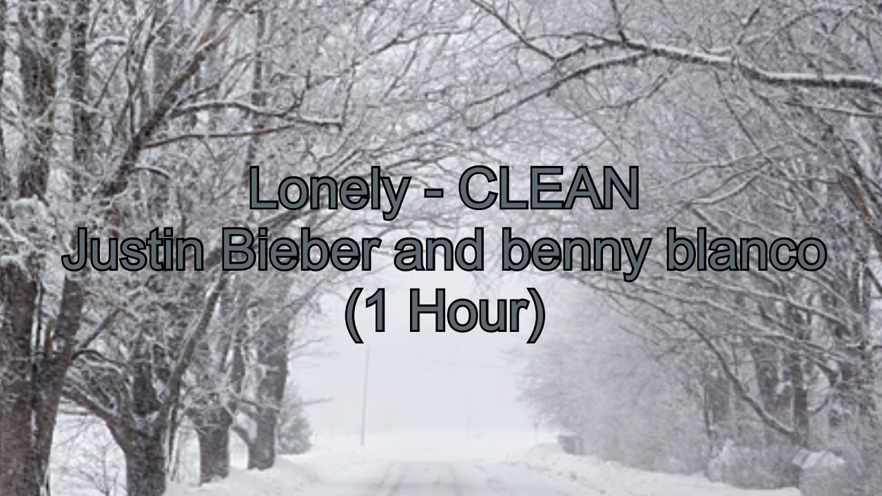 Люби меня 1 час песня. Justin Bieber Lonely Lyrics.