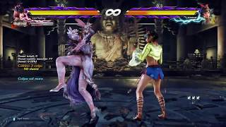 Anna Williams a few comboes + Wall bounce