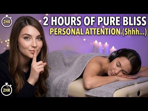 ASMR 2 Hours of Pure Bliss ✨ Personal Attention (Head Massage, Scratching & Brushing) 💆✌️🌷 