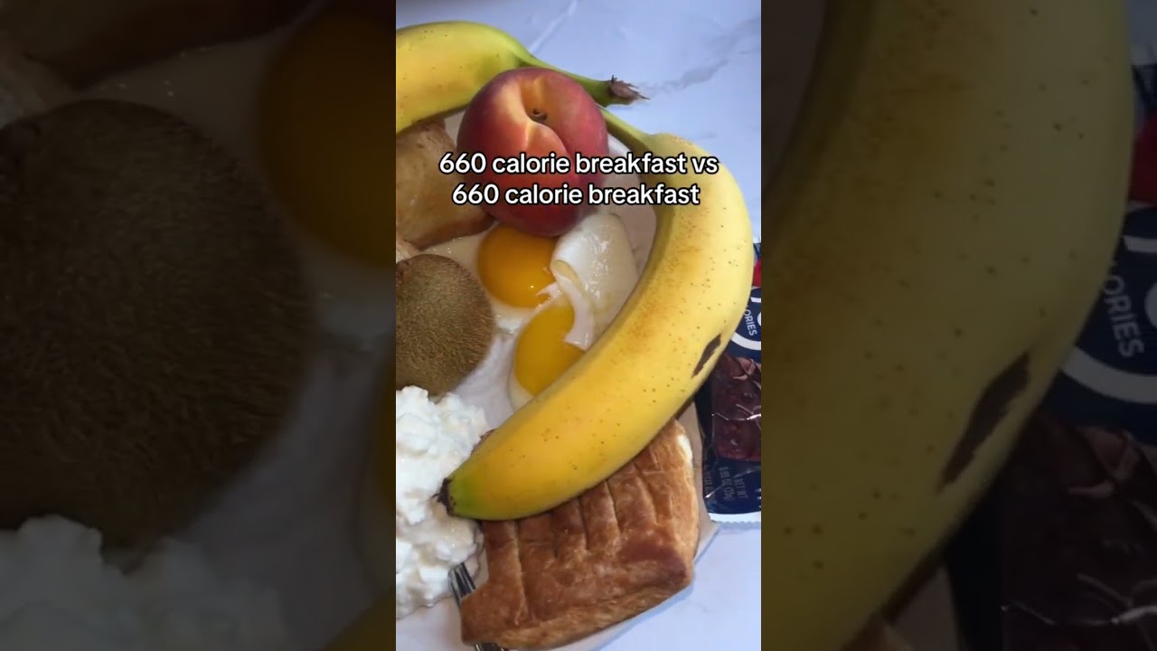 Either skip breakfast or make it high protein 