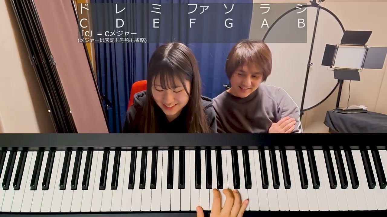 ピアノ コード「半音と全音・シャープとフラット」「ドレミとCDE・コードを数えて見つける法則」「メジャーとマイナーの仕組み」｜Rino Steps Documentary #5
