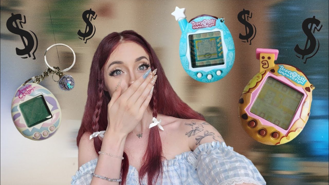 asmr ᯓᡣ𐭩 my embarrassingly expensive tamagotchi collection