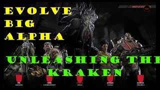 Evolve Big Alpha - Unleashing the Kraken - Gameplay and Walkthrough