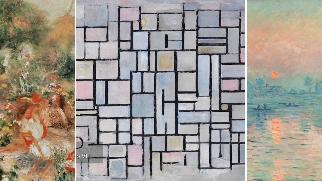 Fine Art TV — Silent Art Gallery · October 3 Morning | Piet · Mondrian & others