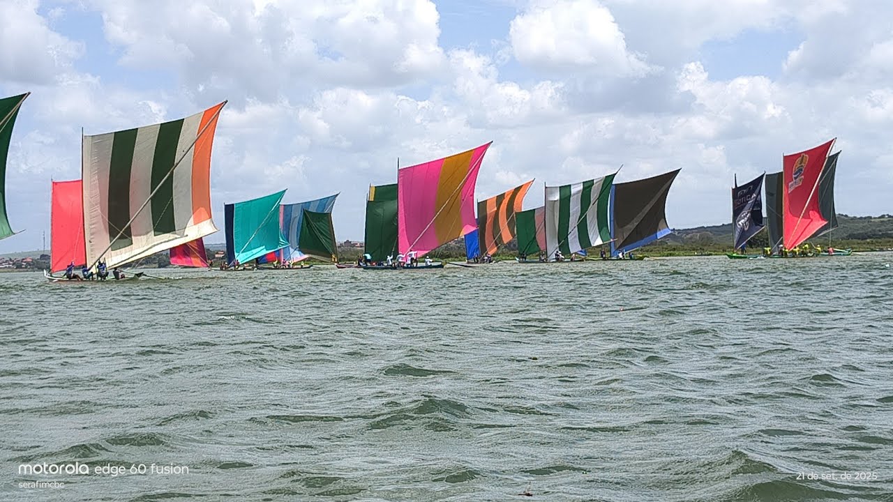 Corrida de canoas homenagem aos pescadores Gararu_ Se, 21 de setembro 2025