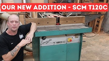SCM T120C - An Overview Of Our Newest Spindle Moulder