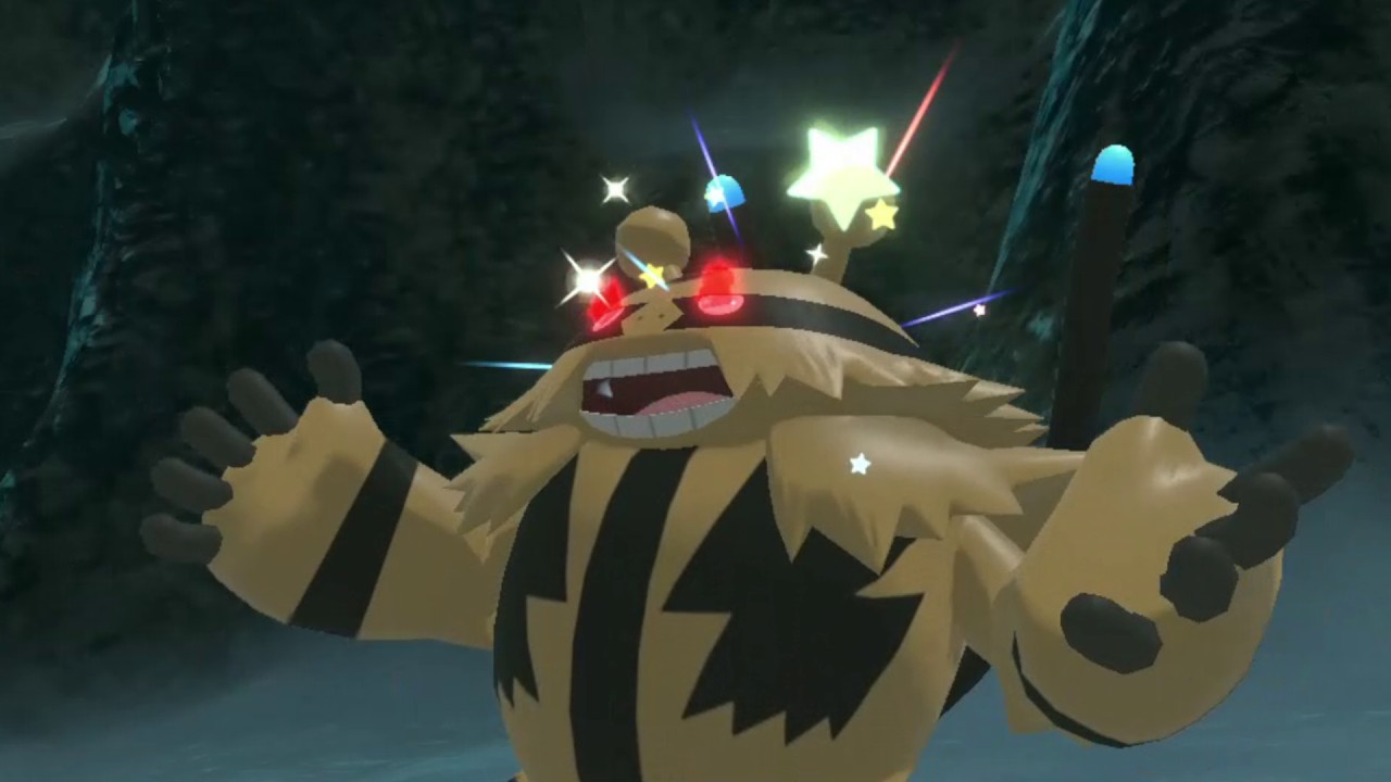 Shiny Alpha Electivire - Pokémon Legends Arceus