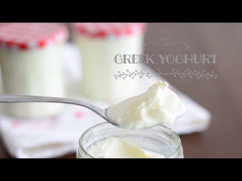 How To Make Greek Yoghurt at home without using machine