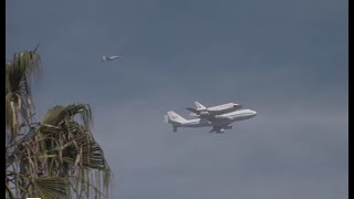 Endeavour Flyovers of Venice Beach and LAX