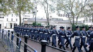 14/11/2010: REMEMBRANCE SUNDAY PARADE: Whitehall Cenotaph.