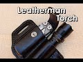 Making  a Leatherman wave leather sheath torch