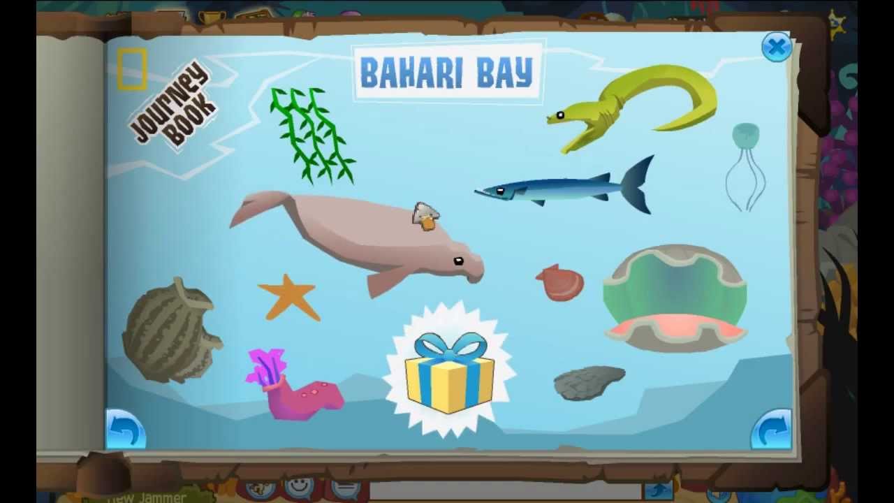 bahari bay animal jam journey book