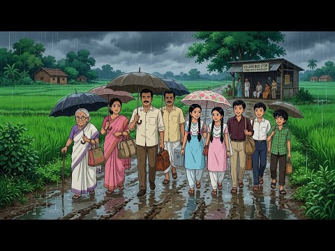 90s के बरसात में नानी के घर का सफर | गाँव, बारिश और बचपन की यादें 🌿☔ | 90s Nostalgia Story in Hindi