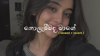Mage Unath Nouwath (නොලැබීමද මාගේ ) - Slowed   Reverb @sanazvibe1 