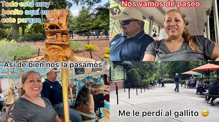 FIRST TIME WE RIDE ON THE TRAIN 🚂 🚂 THIS PARK IS BEAUTIFUL 🤩👍