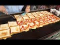 달인 1000원 토스트 근황 - 동묘 / 1$ egg toast - Korean street food