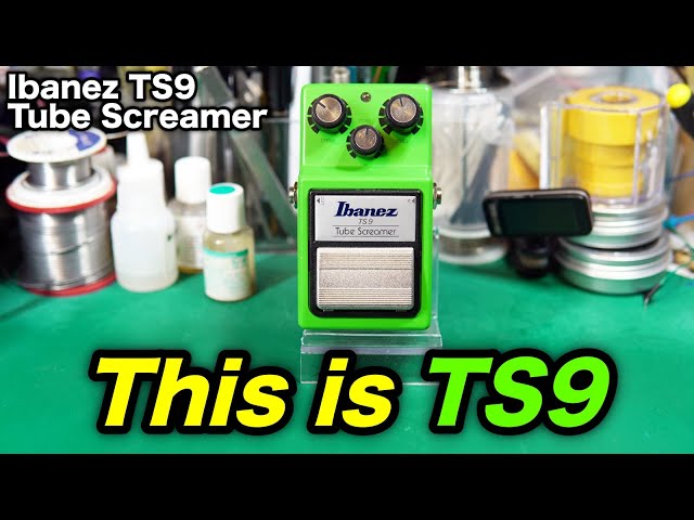 Effects pedal repair] IBANEZ TS9 TUBE SCREAMER. Effects won't
