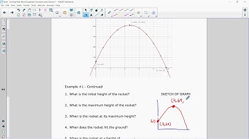 Solving Real World Quadratic Functions with Desmos - Example #1