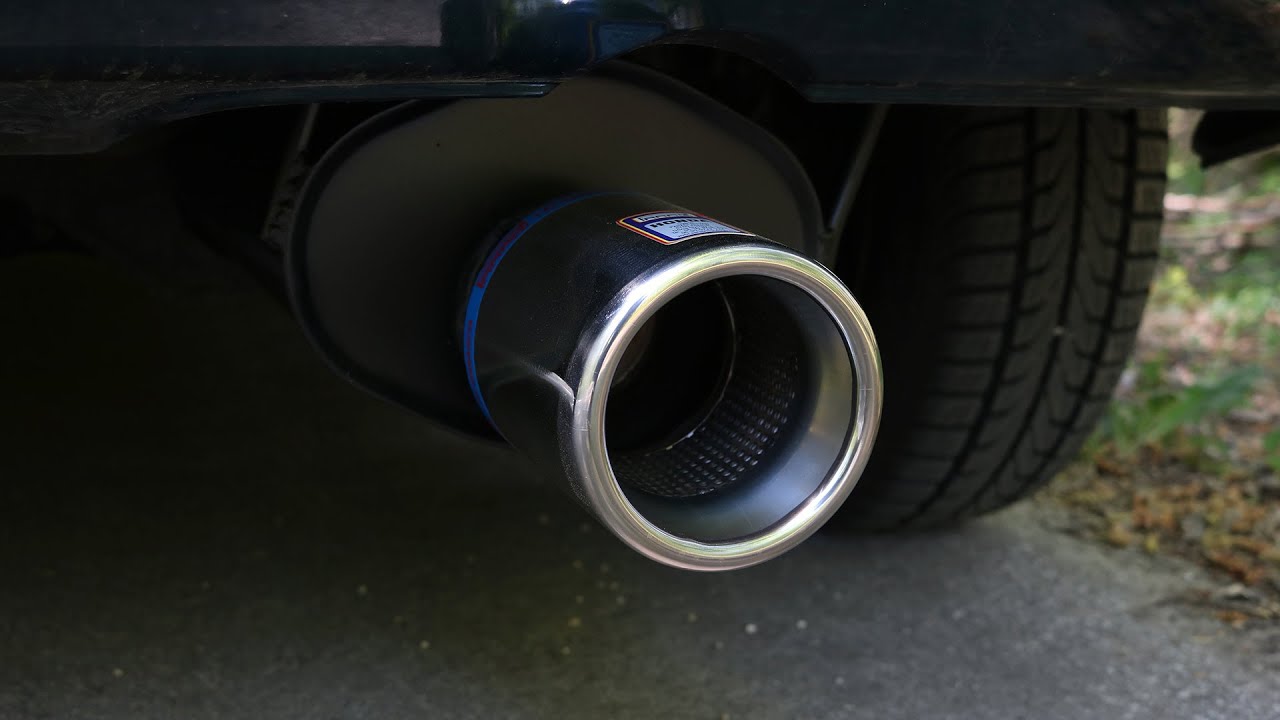 Full Aftermarket Exhaust For A Honda Civic