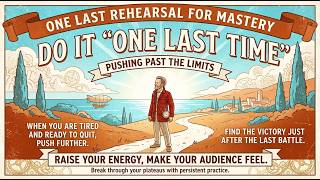 📣 One Last Time - The Power of Pushing Through (HD)