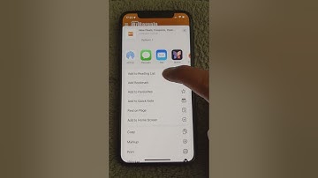 how to add a website in iPhone Home Screen
