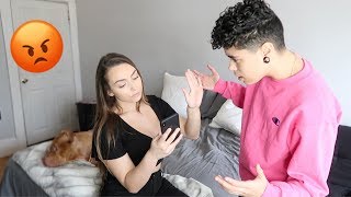 Ignoring My Boyfriend Prank