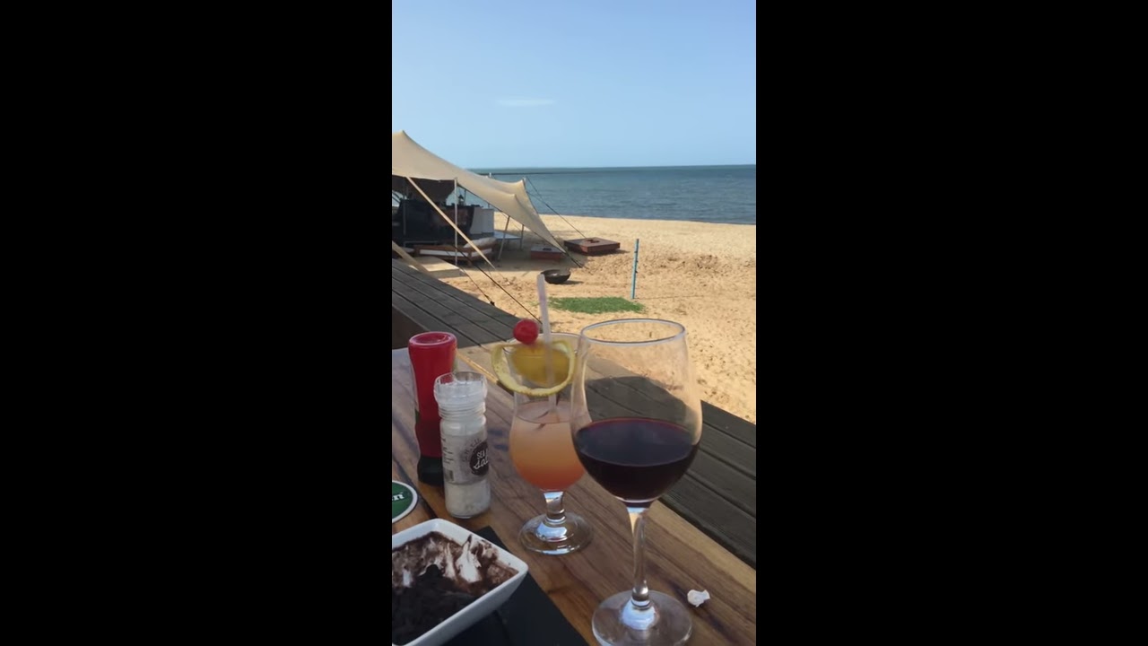Maputo Mozambique | Drinking wine & cocktail at the same time