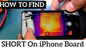 iPhone 6 Plus Logic Board Repair - Find Short circuit On PP_VCC_MAIN Rail With Flir Thermal Imager