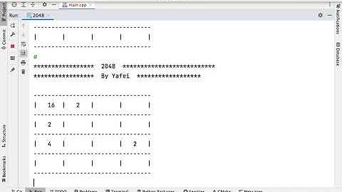 cs50 final project：2048