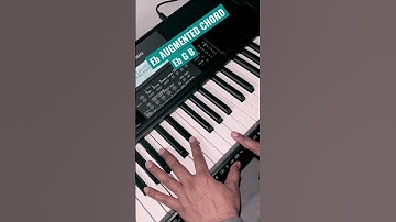 Eb Augmented Chord Shorts | Play Learn E Flat Augmented Chord Shorts | Piano Keyboard #shorts