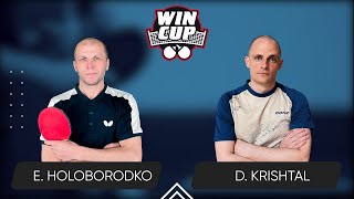 15:30 Evhenii Holoborodko - Dmytro Kryshtal West 3 WIN CUP 31.05.2024 | Table Tennis WINCUP