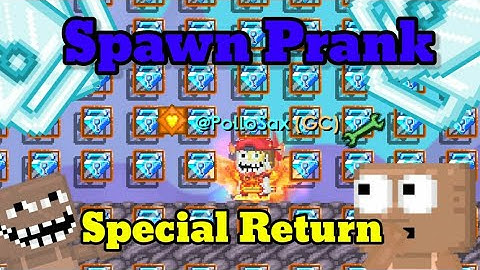 Spawning Random Items and See Players React #1 [GTSO] Growtopia Private Server #Growtopia #Mod