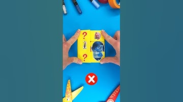 Solving Paper Craft Puzzle with Inside Out Hero 💙#insideout2 #insideout #papercraft #puzzle #crafts