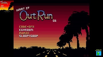 Outrun (DEMO) (2025) (Racing) (Game Boy Color) [GAMEPLAY] [EN] [HD]