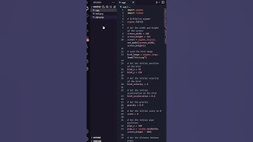 ChatGPT writes Flappy Bird Game in Python #python #shorts #programming #chatgpt