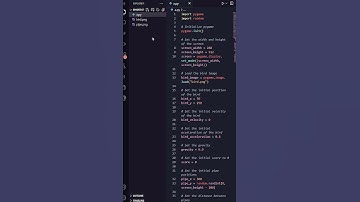 ChatGPT writes Flappy Bird Game in Python #python #shorts #programming #chatgpt