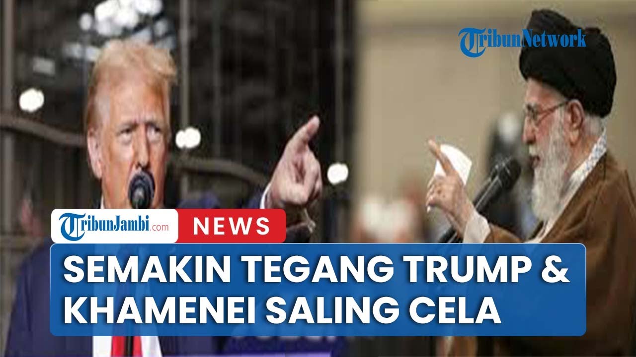 Semakin Tegang Antara Trump & Khamenei Saling Cela Di Media Sosial