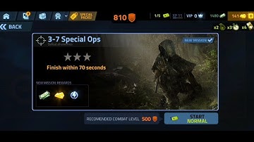 COVER FIRE: OFFLINE SHOOTING GAME | Sniper Ops | Day 3:7 (Special Ops)